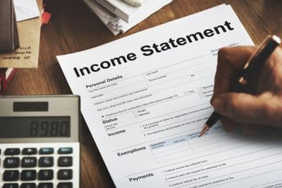 Income Statement Employment Assessment Balance