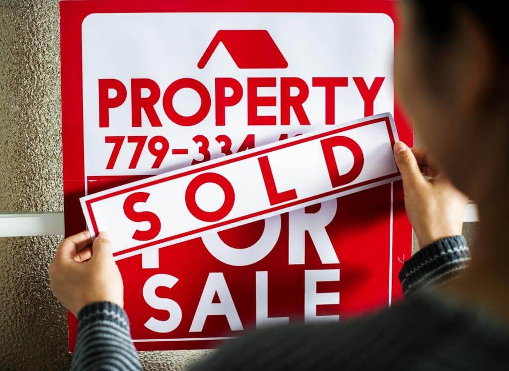 Sold Property Sign